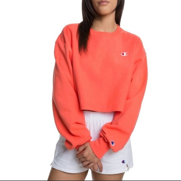 Champion Cropped Sweater - Picture 1 of 4